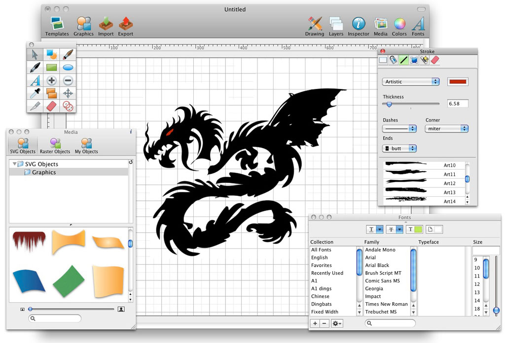 graphic design software for mac