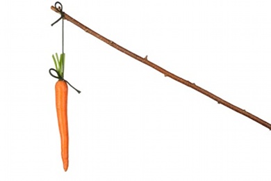 Reward Yourself Carrot On Stick